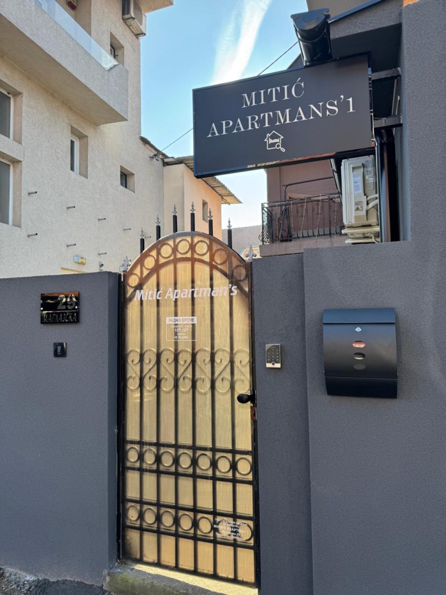 Mitic Apartmani 1 Ni Eksteriør bilde